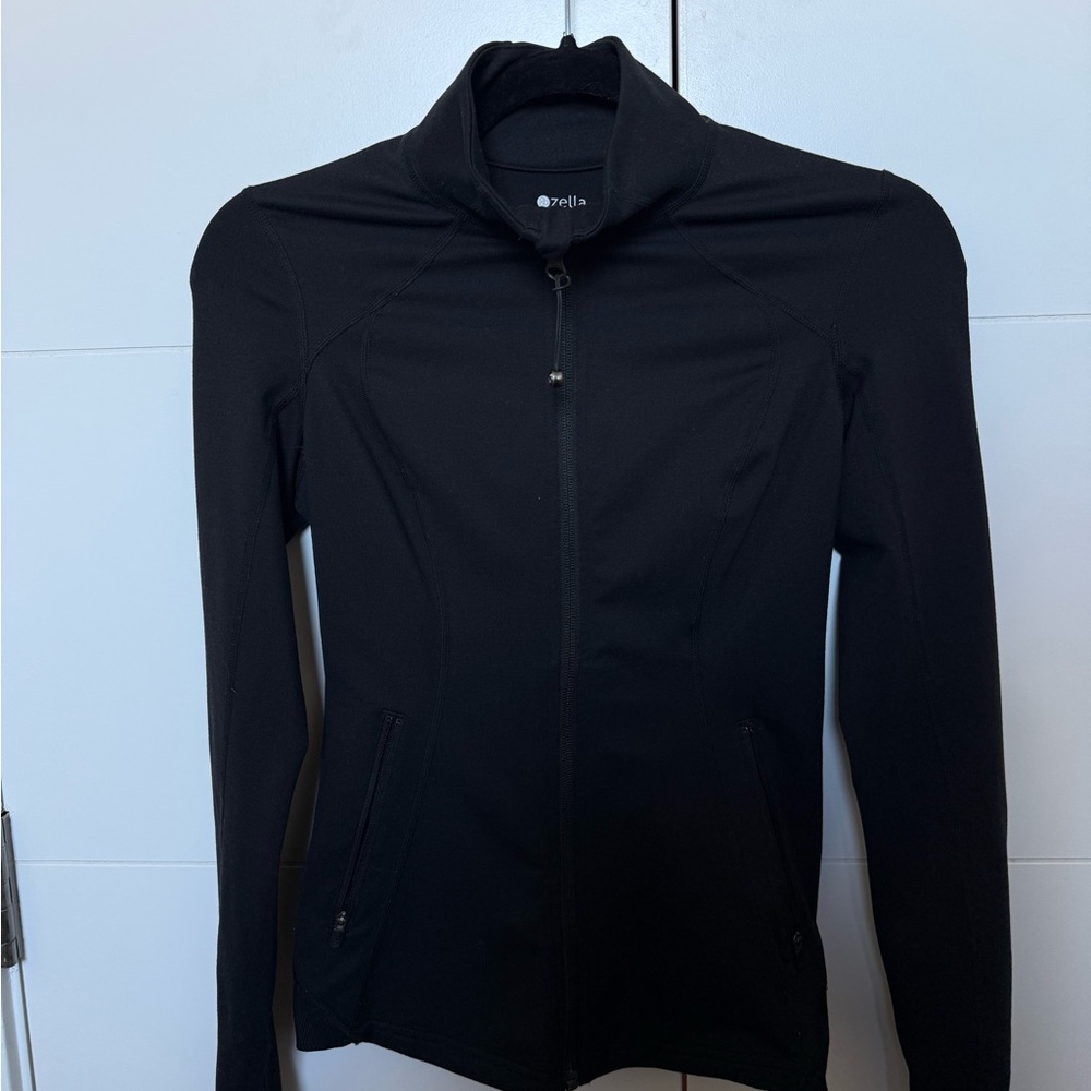 Zella Black Full-Zip Performance Jacket